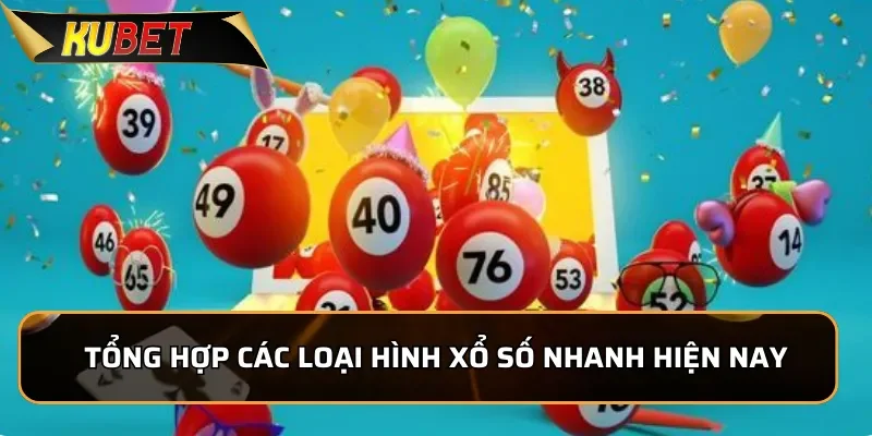 Tổng hợp các loại hình Xổ Số Nhanh hiện nay